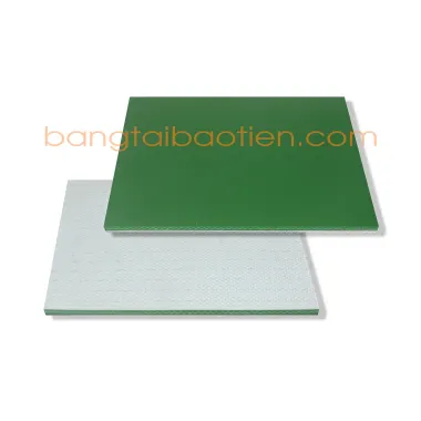 BĂNG TẢI PVC MÀU XANH LÁ - DÀY 2MM