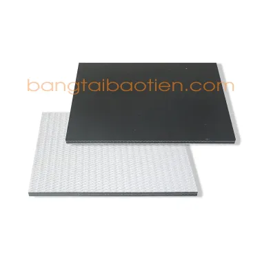 BĂNG TẢI PVC ĐEN MỜ - DÀY 3MM