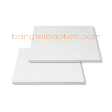 BĂNG TẢI PVC TRẮNG CARO - DÀY 3MM