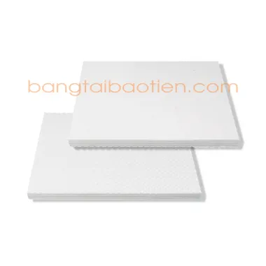 BĂNG TẢI PVC TRẮNG CARO - DÀY 5MM