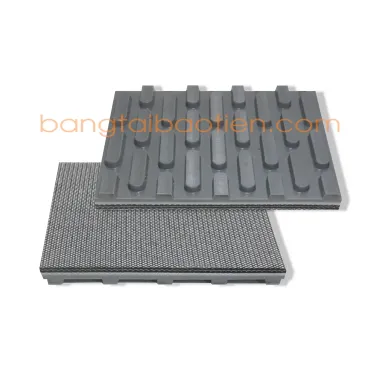 BĂNG TẢI CHÀ NHÁM DẠNG HẠT DƯA MÀU XÁM - DÀY 9MM