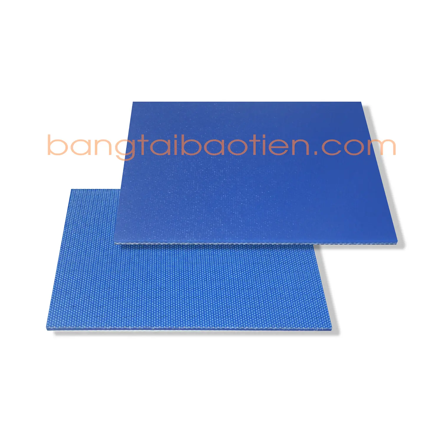 BĂNG TẢI PU XANH DƯƠNG NHÁM - DÀY 1.2MM 