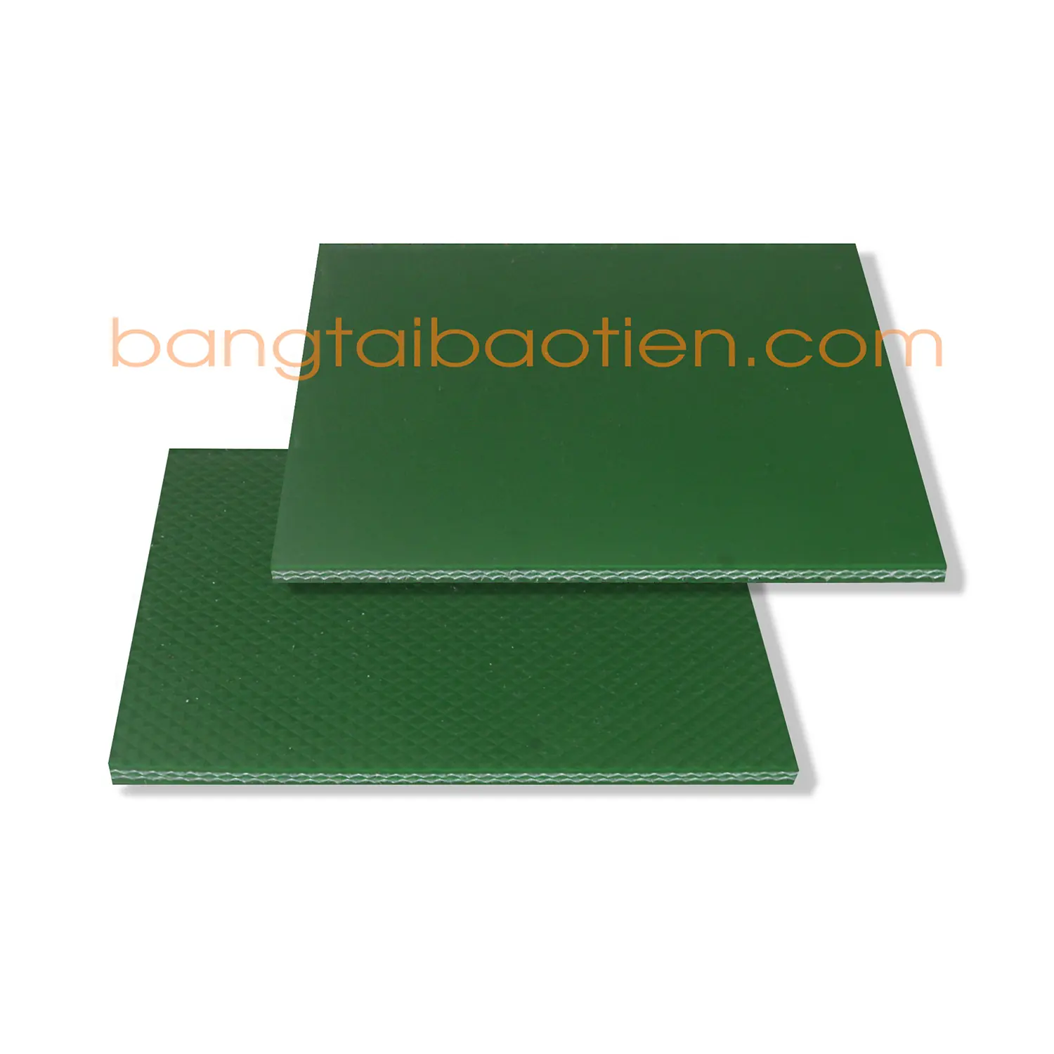 BĂNG TẢI PVC XANH CARO - DÀY 3MM