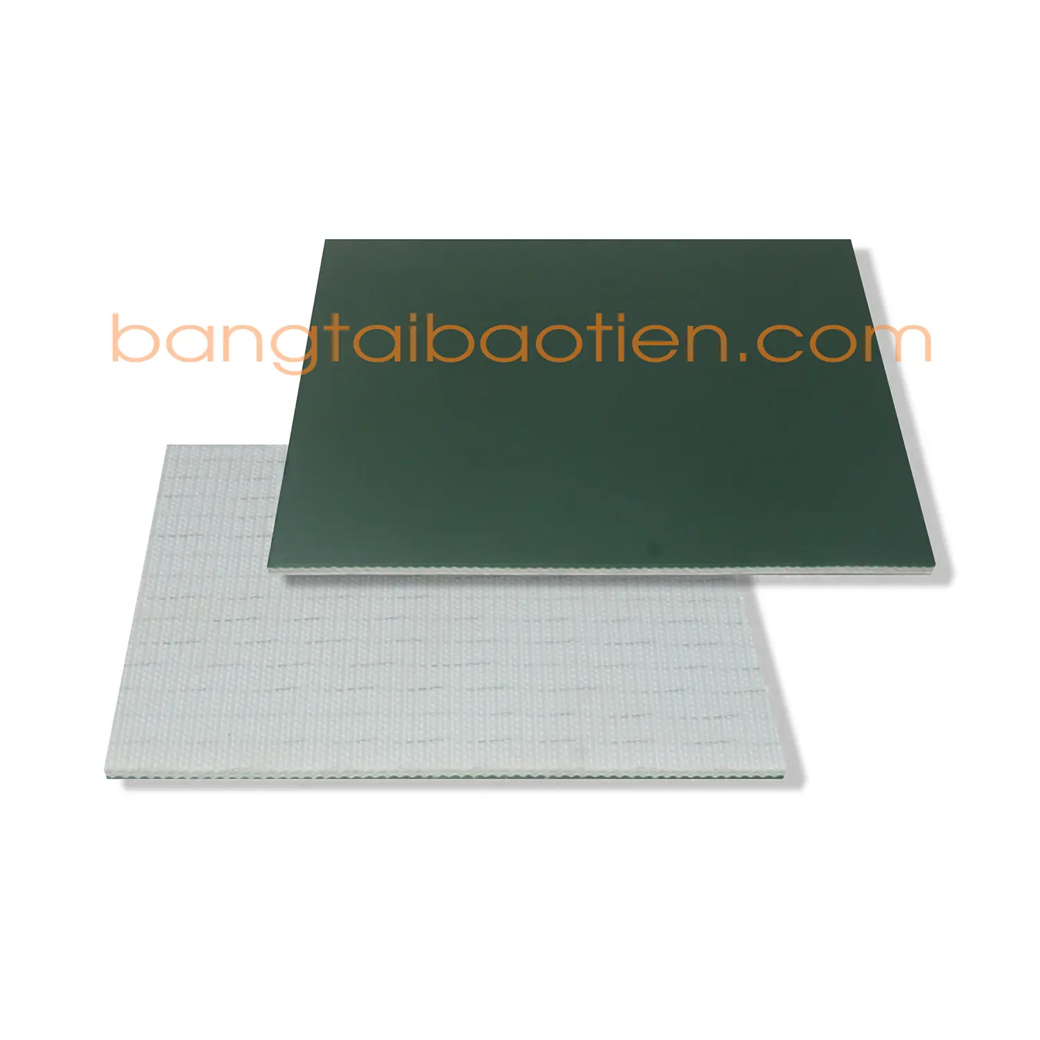 BĂNG TẢI PU XANH TRƠN MỜ - DÀY 1.5MM
