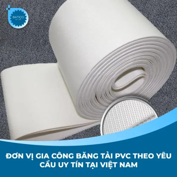 Đơn vị gia công băng tải PVC theo yêu cầu uy tín tại Việt Nam 