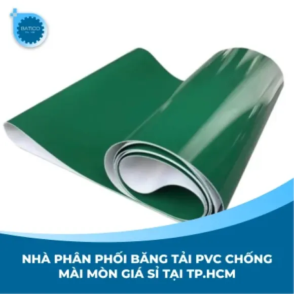 Nhà phân phối băng tải PVC chống mài mòn giá sỉ tại TP.HCM