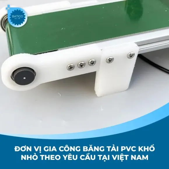 Đơn vị gia công băng tải PVC khổ nhỏ theo yêu cầu tại Việt Nam 