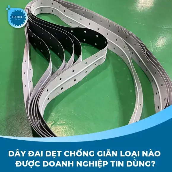 Dây đai dẹt chống giãn loại nào được doanh nghiệp tin dùng?