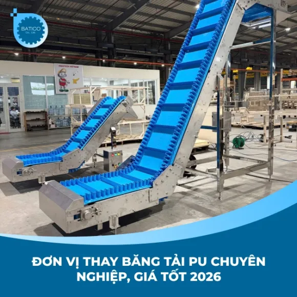 Đơn vị thay băng tải PU chuyên nghiệp, giá tốt 2026