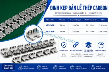 ĐINH KẸP BẢN LỀ THÉP CARBON