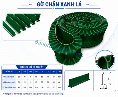 GỜ CHẶN XANH LÁ