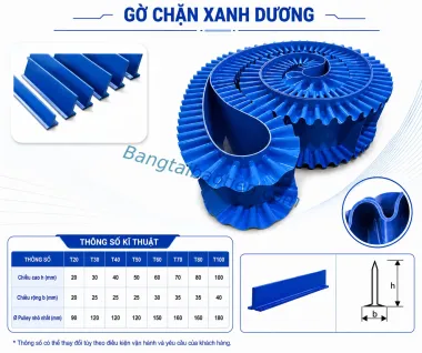 GỜ CHẶN XANH DƯƠNG