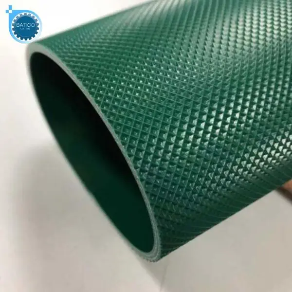 Băng tải PVC chống trượt đa dạng bề mặt, đ&aacute;p ứng y&ecirc;u cầu về tải trọng v&agrave; m&ocirc;i trường sử dụng