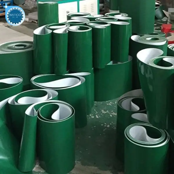 Băng Tải Bảo Tiến cung cấp v&agrave; gia c&ocirc;ng băng tải PVC nhập khẩu theo y&ecirc;u cầu