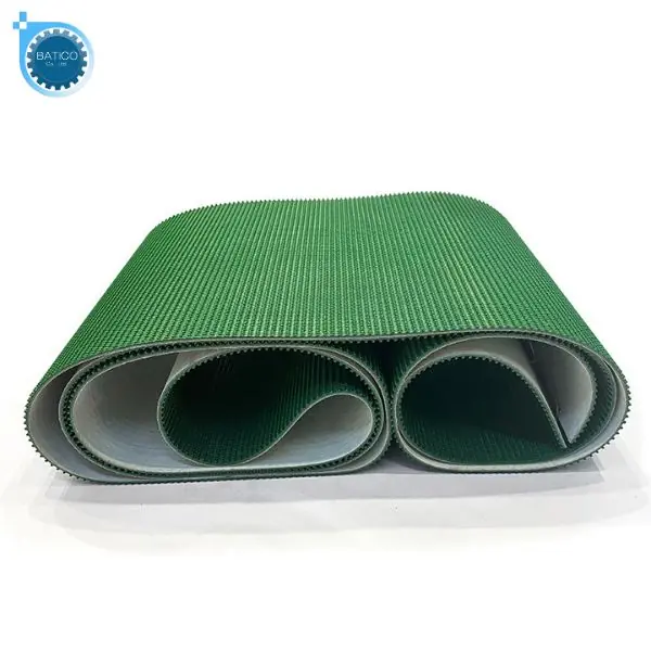 Băng tải PVC nhiều lớp bố với đa dạng độ d&agrave;y v&agrave; kết cấu bề mặt