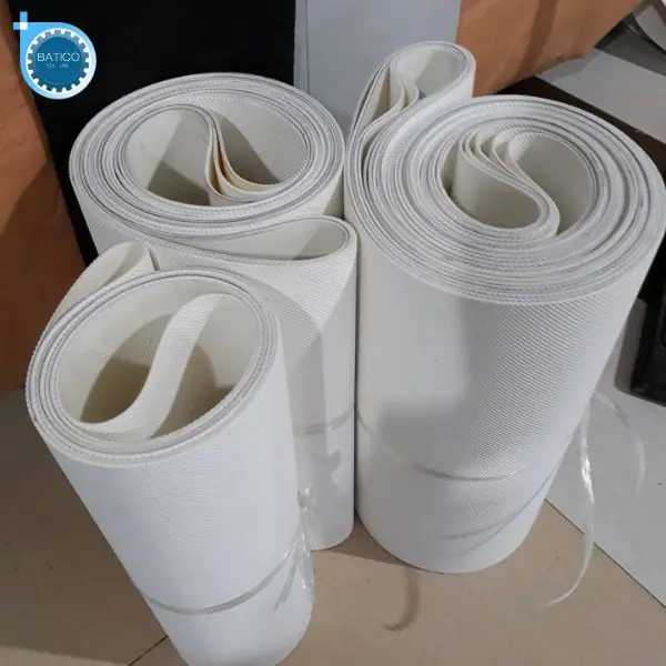 Băng Tải Bảo Tiến tư vấn v&agrave; cung cấp băng tải PVC trắng chịu lực nhẹ theo quy c&aacute;ch ph&ugrave; hợp với nhu cầu doanh nghiệp