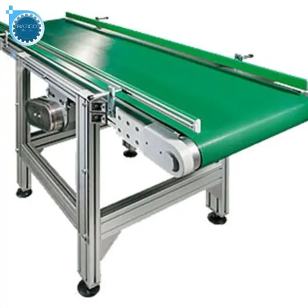Hệ thống băng tải c&ocirc;ng nghiệp được gia c&ocirc;ng với kết cấu chắc chắn, ph&ugrave; hợp t&iacute;ch hợp v&agrave;o d&acirc;y chuyền sản xuất tự động h&oacute;a