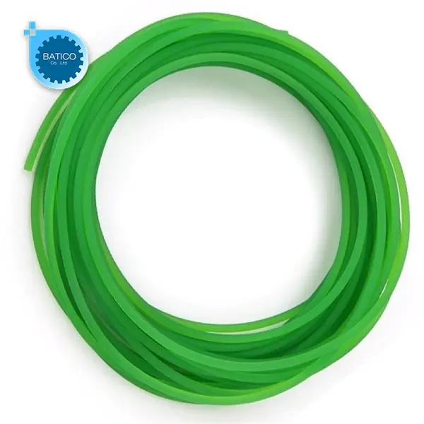 Độ cứng bề mặt cao gi&uacute;p d&acirc;y PU m&agrave;u xanh chống r&aacute;ch, kh&aacute;ng h&oacute;a chất tốt