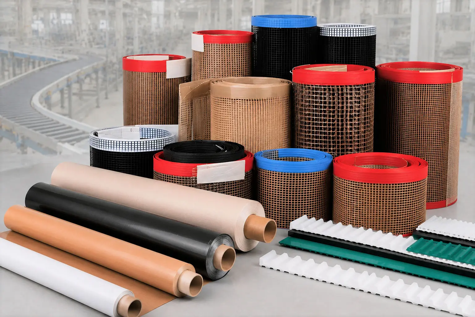 BĂNG TẢI TEFLON CHỊU NHIỆT 