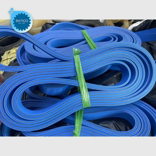 D&acirc;y đai dẹt d&agrave;y 4mm chịu lực căng cao gi&uacute;p truyền c&ocirc;ng suất ổn định cho m&aacute;y c&ocirc;ng nghiệp