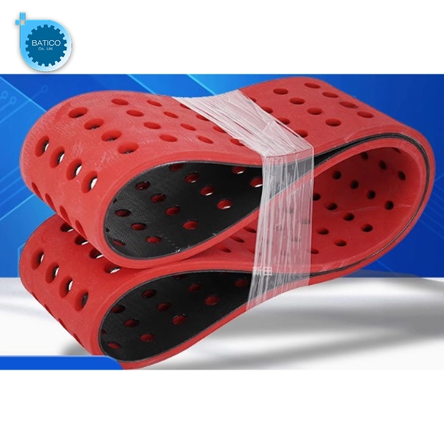 Lưu &yacute; khi thay d&acirc;y đai dẹt, tr&aacute;nh r&aacute;ch m&eacute;p đai, giữ chuẩn tải trọng